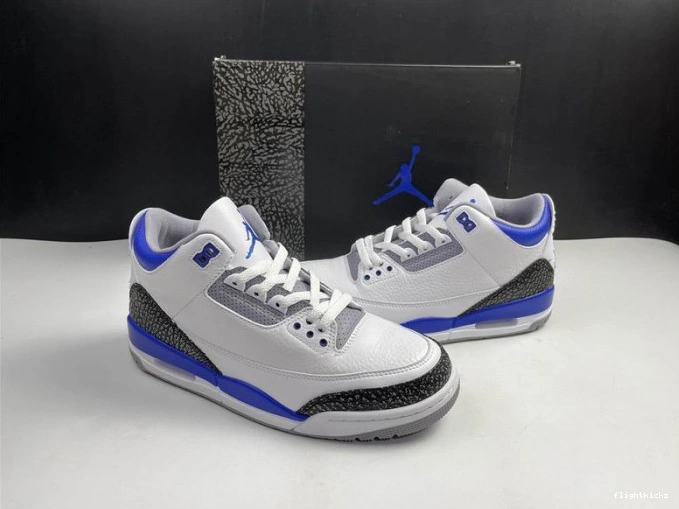 Racer CT8532-145 Jordan 3 Blue Air 1105